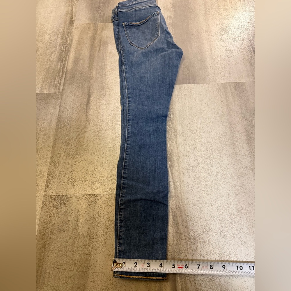 Hollister Blue Skinny Jeans with Distressed Style - Picture 8 of 8